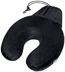 Samsonite Global Travel Accessories Memory Foam Travel Pillow, 29 cm, Black, black, travel pillow