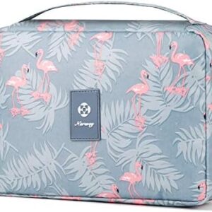 Travel Wash Bag For Hanging, Toiletry Bag, Cosmetics Bag, Wash Bag For Children, Women, Girls, A-flamingo.